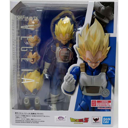 Dragon Ball Z SUPER SAIYAN VEGETA <DANGEROUS PRIDE> S.H.Figuarts TAMASHII NATIONS Bandai