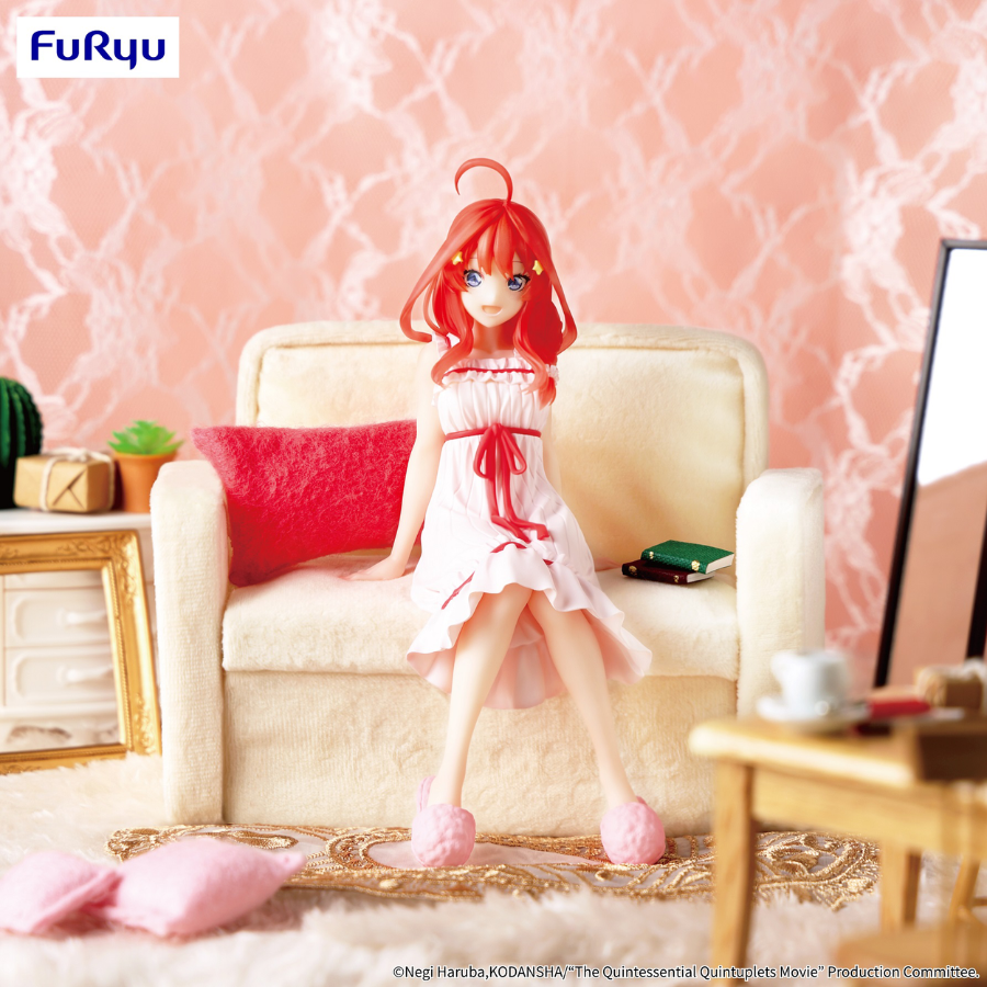 The Quintessential Quintuplets Movie Noodle Stopper Figure Itsuki Nakano Loungewear ver.FuRyu