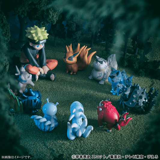 NARUTO SHIPPUDEN UZUMAKI NARUTO & BIJU SET GAIDEN G.E.M. Series MEGAHOUSE