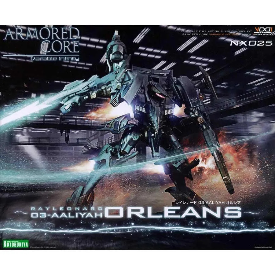 ARMORED CORE RAYLEONARD 03-AALIYAH Orlea KOTOBUKIYA