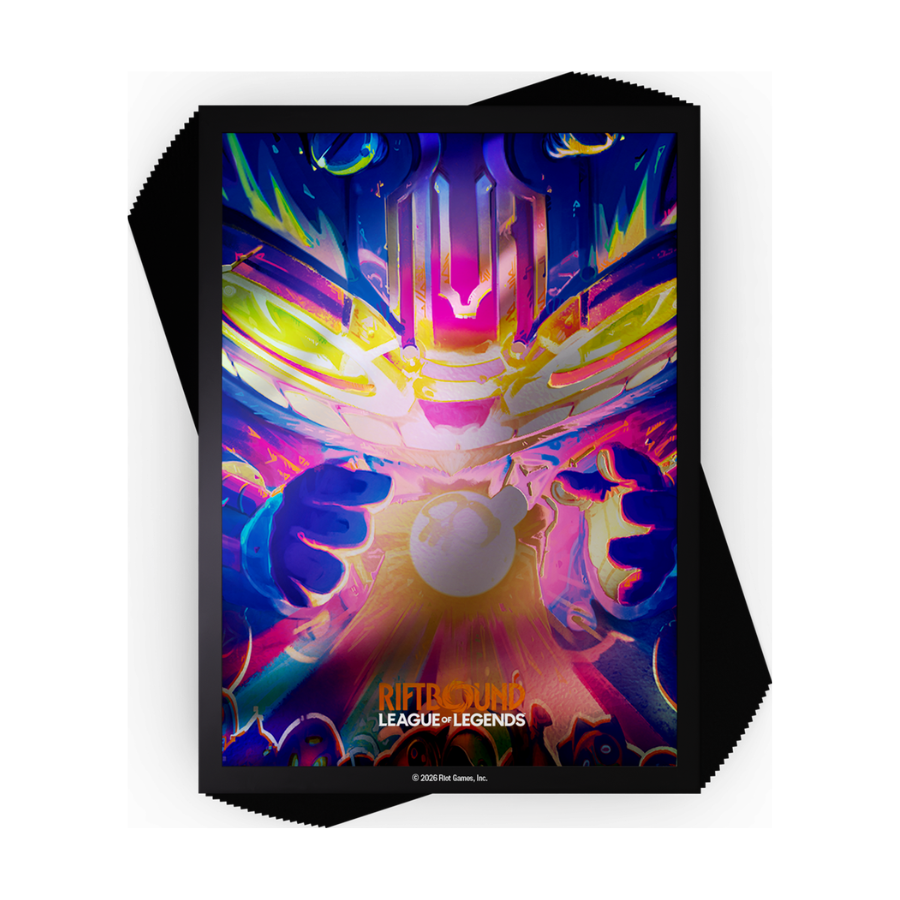 Riftbound League of Legends TCG Radiance Art Sleeves #2 Ziggs 100CT