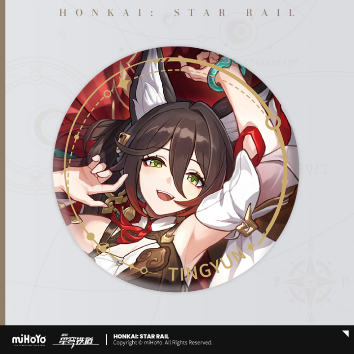 Honkai: Star Rail Character Portrait Can Badge - miHoYo