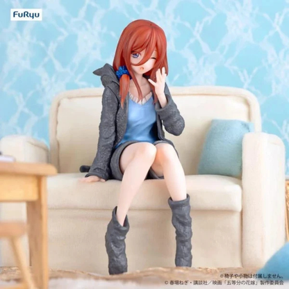 The Quintessential Quintuplets Movie Noodle Stopper Figure Miku Nakano Loungewear ver.FuRyu