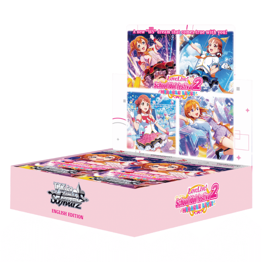 Weiss Schwarz Love Live Festival 2 Miracle Live Booster Pack