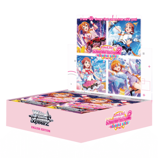 Weiss Schwarz Love Live Festival 2 Miracle Live Booster BOX (16 Packs)
