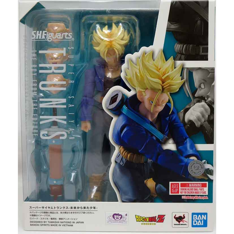 Dragon Ball Z SUPER SAIYAN TRUNKS THE BOY FROM THE FUTURE S.H.Figuarts TAMASHII NATIONS Bandai