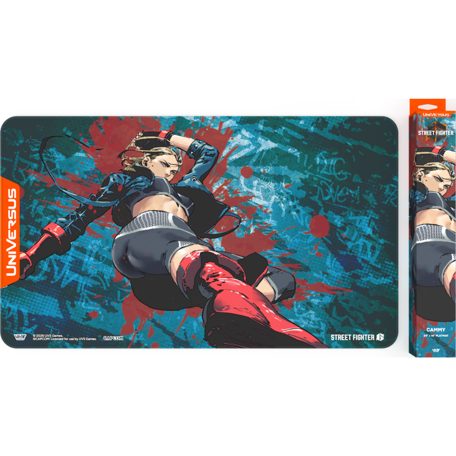 Street Fighter 6 Challenger Series PLAYMAT CAMMY UNIVERSUS
