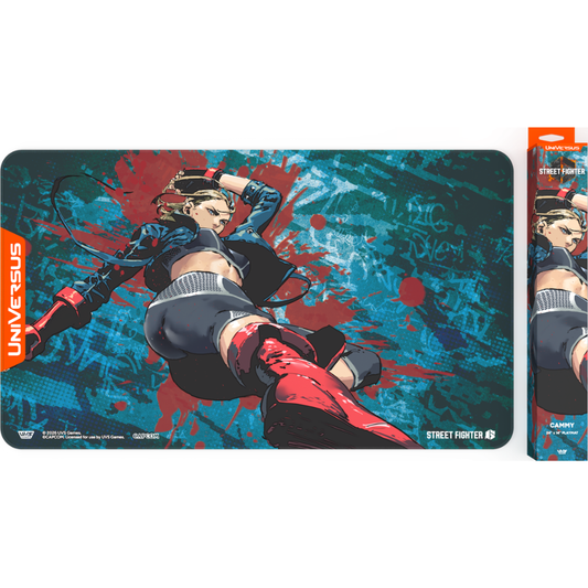 Street Fighter 6 Challenger Series PLAYMAT CAMMY UNIVERSUS