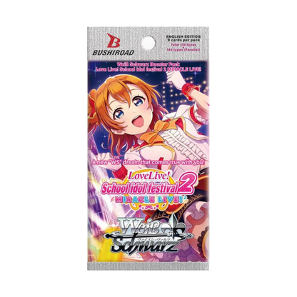 Weiss Schwarz Love Live Festival 2 Miracle Live Booster Pack