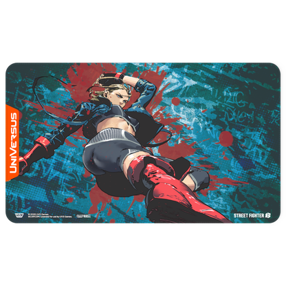 Street Fighter 6 Challenger Series PLAYMAT CAMMY UNIVERSUS