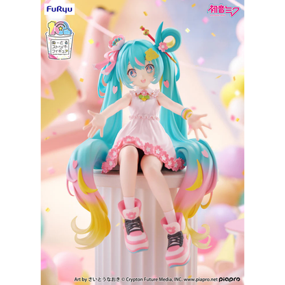 Hatsune Miku Noodle Stopper Figure Hatsune Miku 10th Anniversary FuRyu