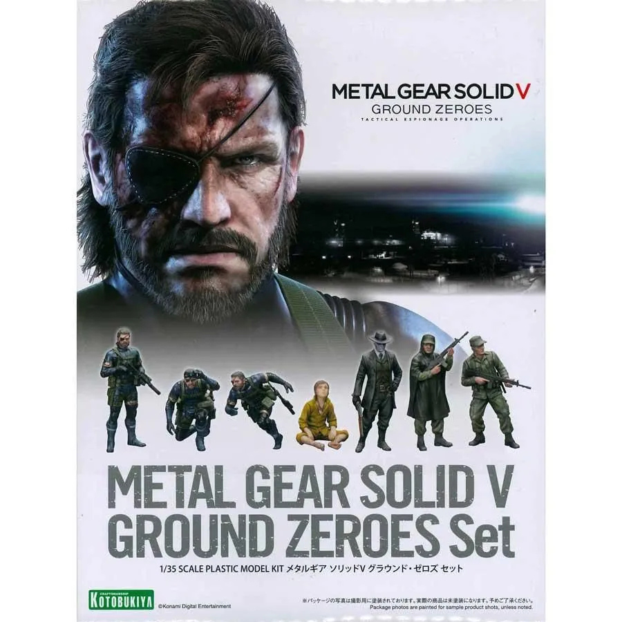 Metal Gear Solid V: Ground Zeroes Set 1/35 Plastic Model KOTOBUKIYA