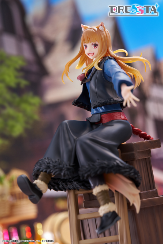 Spice and Wolf: MERCHANT MEETS THE WISE WOLF DRESSTA Statue Figure - Holo TAITO