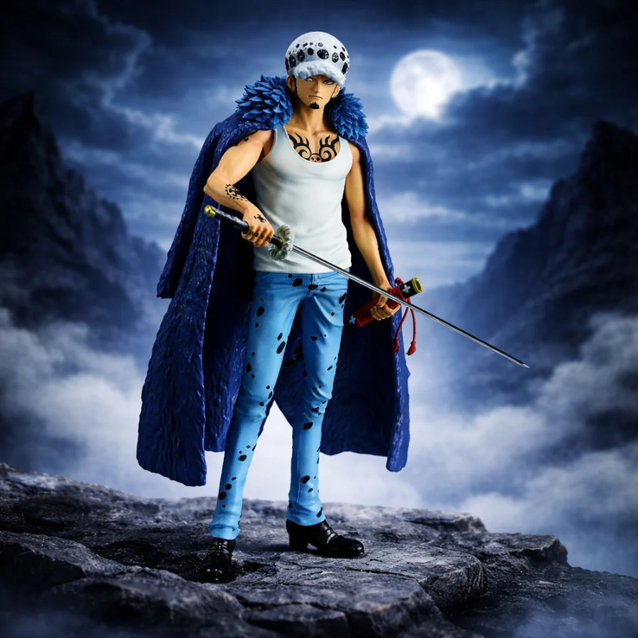 One Piece Trafalgar.Law (The Unbreakable Law) Masterlise Ichibansho Figure BANDAI