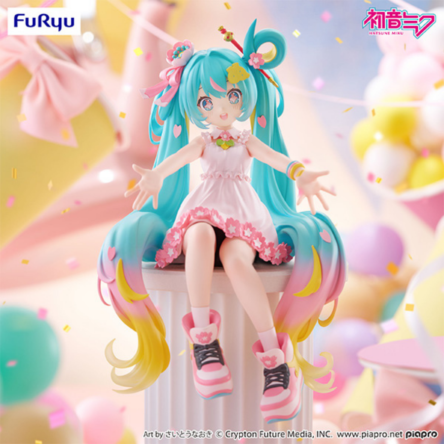 Hatsune Miku Noodle Stopper Figure Hatsune Miku 10th Anniversary FuRyu