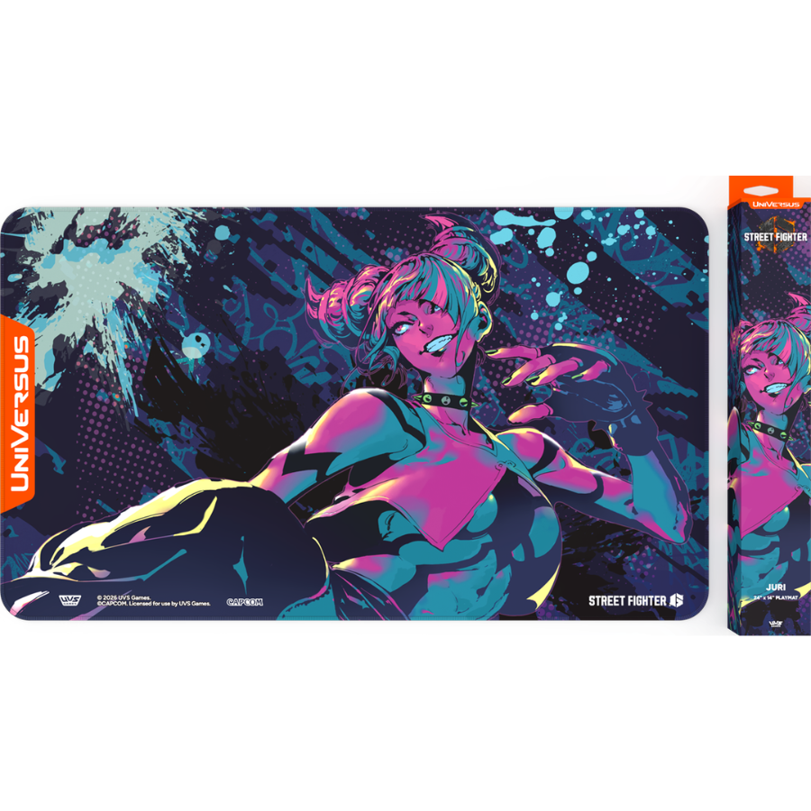 Street Fighter 6 Challenger Series PLAYMAT JURI UNIVERSUS