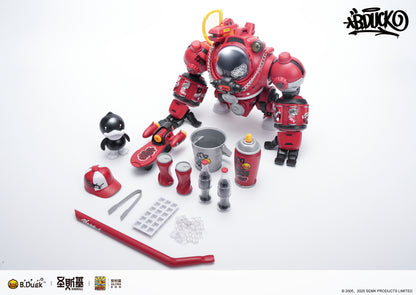 SHENGGE SOSKILL x ULTRA EGG Hip hop Duck Plastic Model Kit Eastern Model