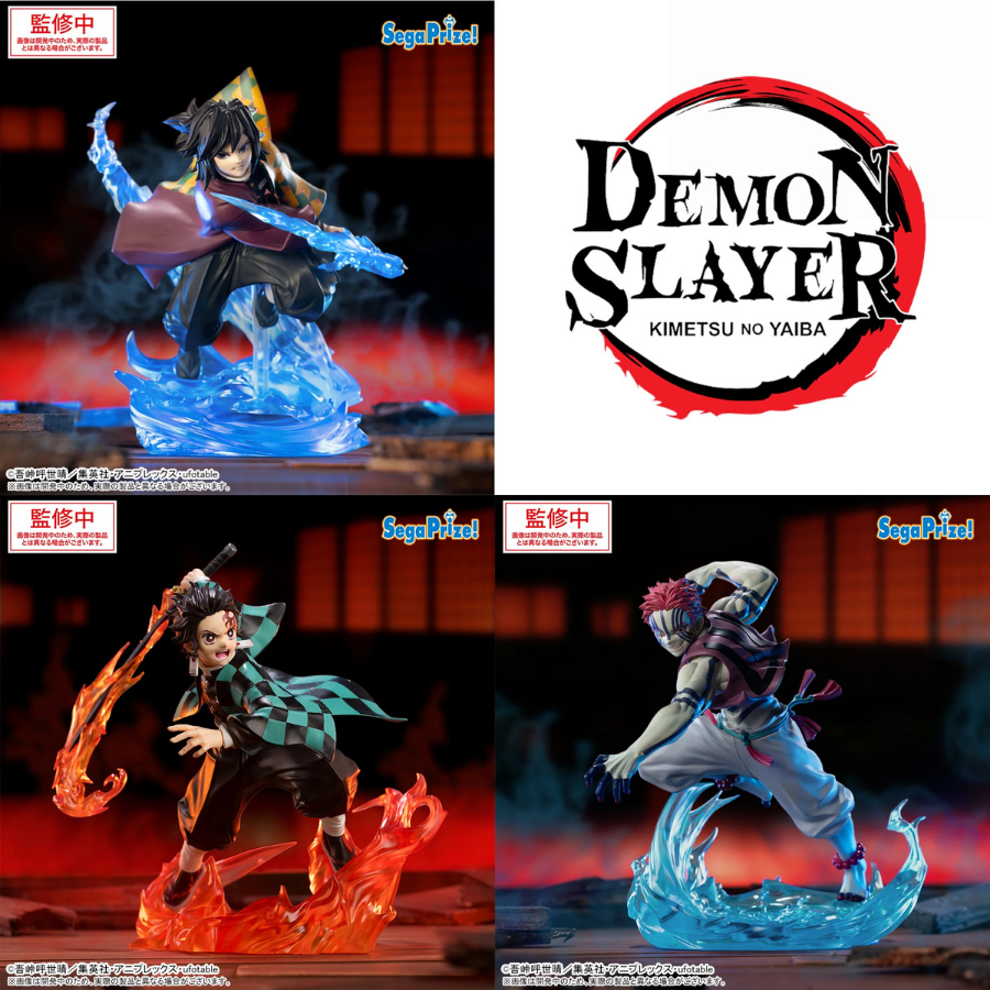 Demon Slayer: Kimetsu no Yaiba Akaza Figure XrossLink SEGA