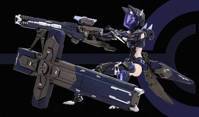 Cyber Forest [Fantasy Girls] 1/12 F.O.X. Long-Range Striker Unit Vivienne Hayha Model Kit Nuke Matrix
