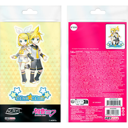 HATSUNE MIKU KAGAMINE RIN/LEN ACRYL FIGURE ACRYL STAND ABYSSE