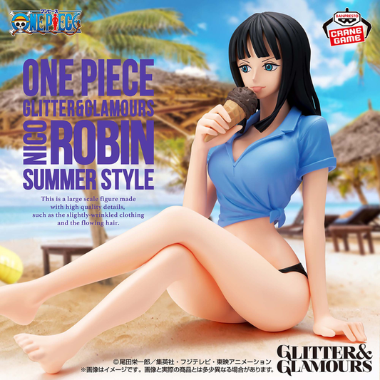 ONE PIECE GLITTER&GLAMOURS NICO ROBIN SUMMER STYLE BANPRESTO Bandai