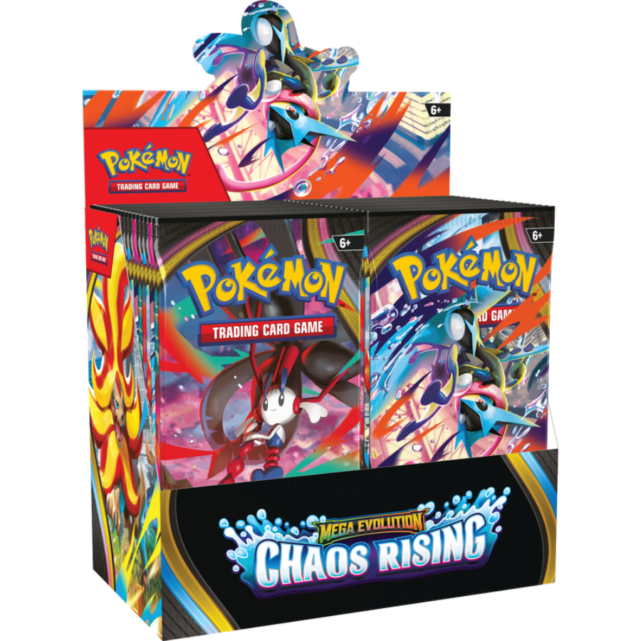 Pokémon TCG: Mega Evolution Chaos Rising Booster Pack (10 Cards)