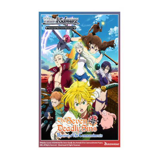 Weiss Schwarz The Seven Deadly Sins Revival of The Commandments Booster Pack