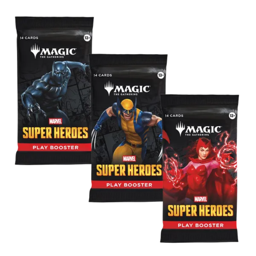 MTG Marvel Super Heroes Play Booster Pack