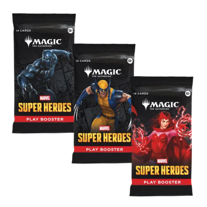 MTG Marvel Super Heroes Play Booster Pack
