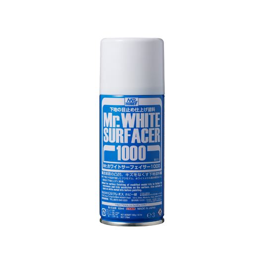 B511 Mr Surfacer Spray 1000 White