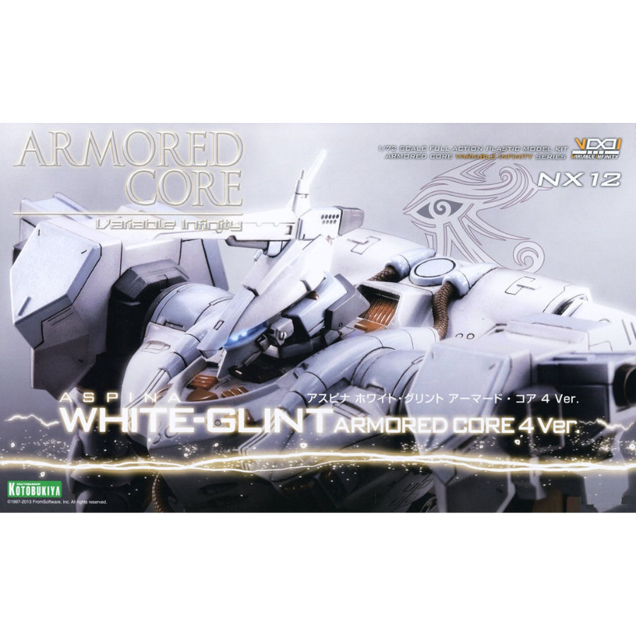 ARMORED CORE ASPINA WHITE GLINT ARMORED CORE 4 Ver. KOTOBUKIYA