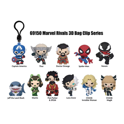 MARVEL RIVALS 3D FOAM BAG CLIP Monogram