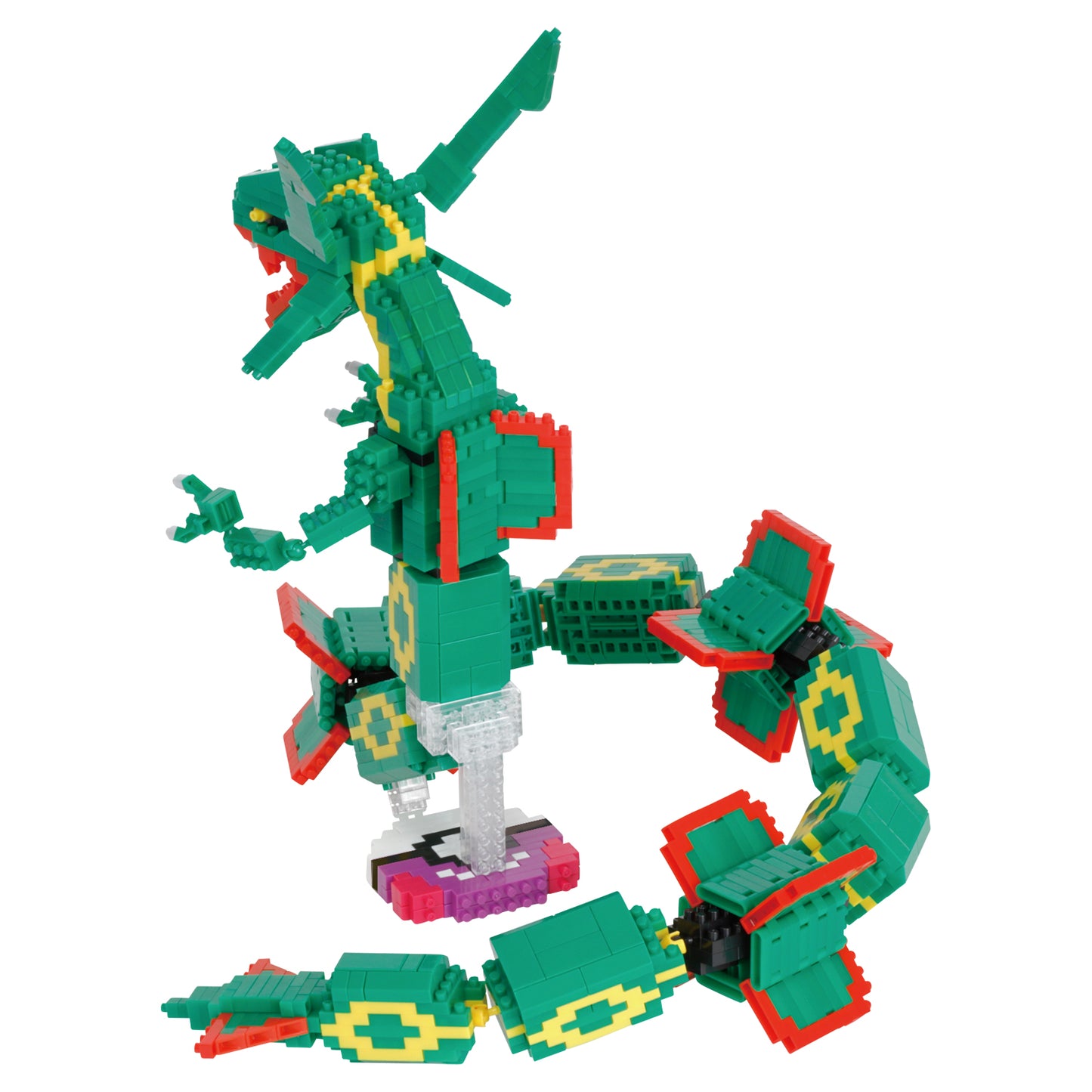 Pokémon Nanoblock Pokemon Series, Rayquaza Extreme Deluxe Edition "Pokemon"