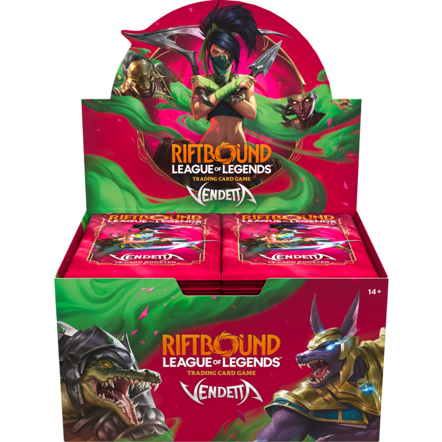 Riftbound League of Legends TCG Vendetta Booster BOX