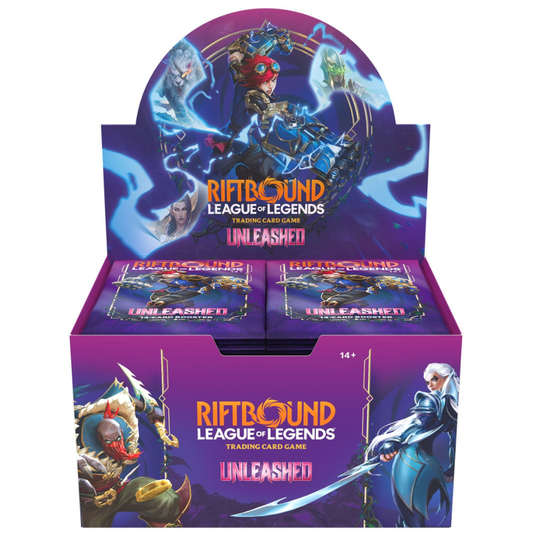 Riftbound League of Legends TCG Unleashed Booster Display BOX