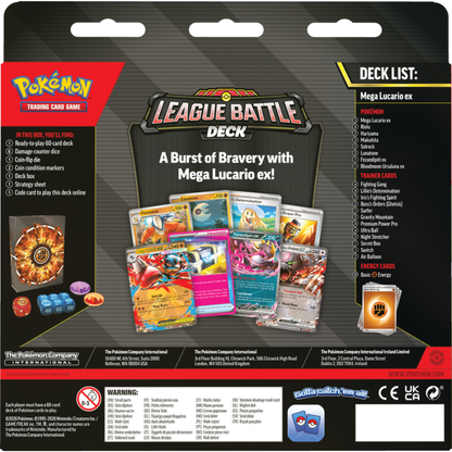 Pokémon TCG: League Battle Deck Mega Lucario ex