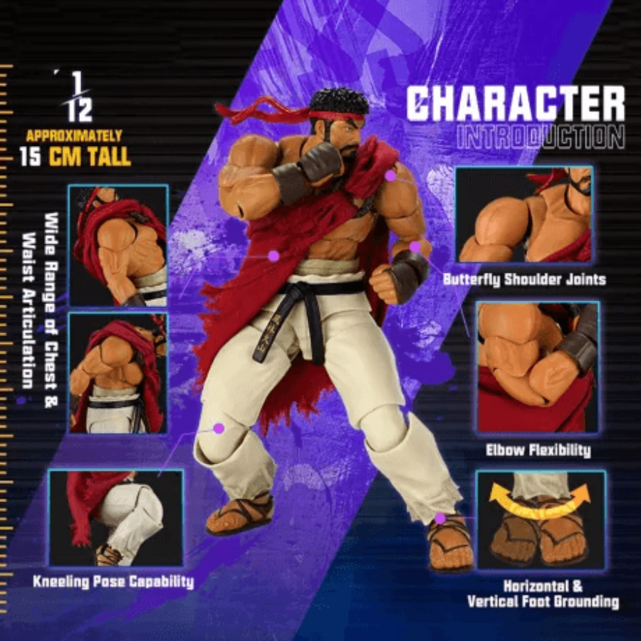 Street Fighter 6 FigLite Ryu 52TOY