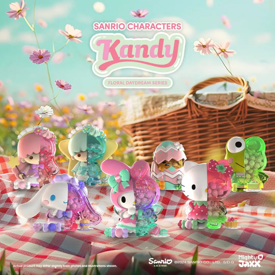 Sanrio Mighty Jaxx Kandy Sanrio Floral Daydream Series