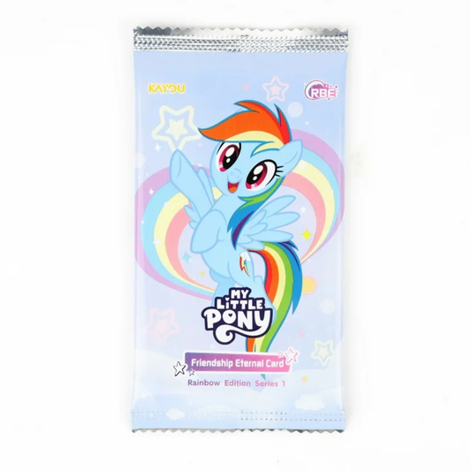 My Little Pony Friendship Eternal Rainbow Edition Series 1 Booster Pack KAYOU (5 Cards)