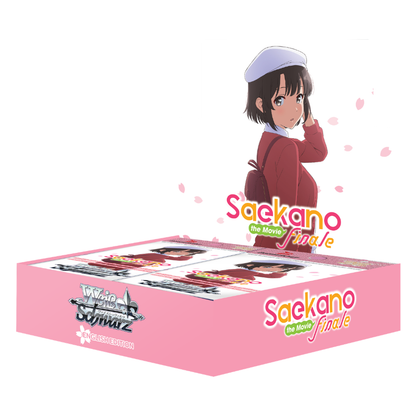 Weiss Schwarz Saekano The Movie Finale Booster Pack