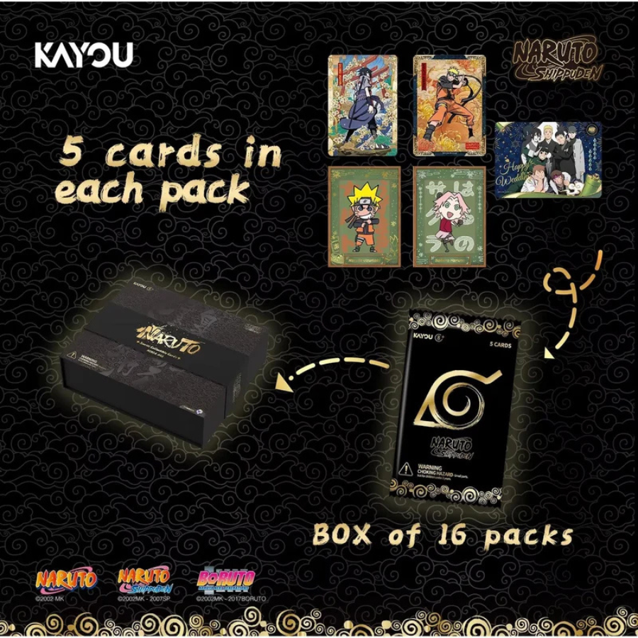 Naruto Special Collector Box Ninja Age Smriti Collector Box (16 Packs)KAYOU