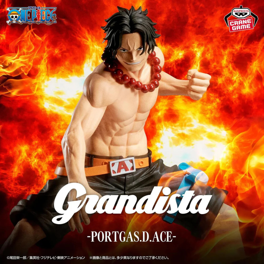 ONE PIECE Grandista PORTGAS D.ACE BANPRESTO Bandai