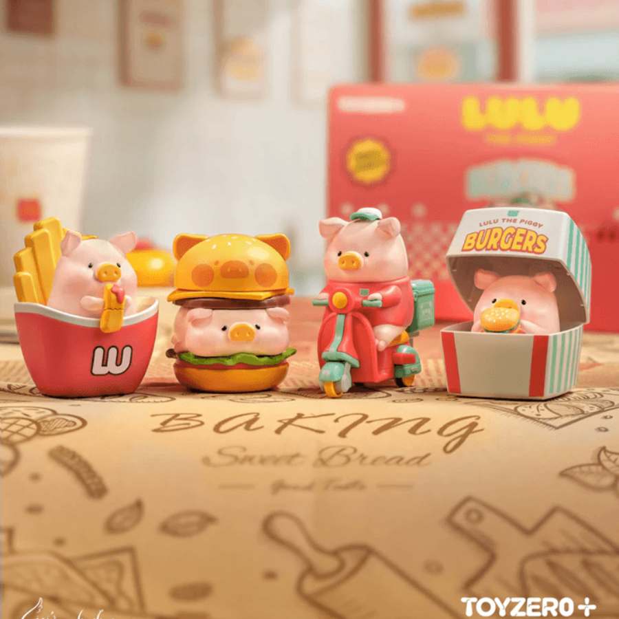 LuLu the Piggy Burger Express Movable Series Blind Box TOYZERO+