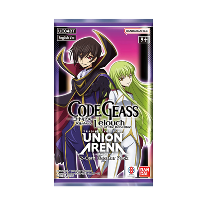 Union Arena Code Geass Lelouch of the Rebllion Booster Pack