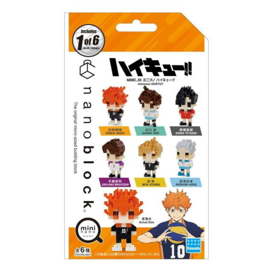Haikyu!! Nanoblock Mininano Series Haikyu!! Assortment 1