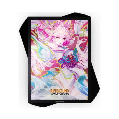 Riftbound League of Legends TCG Spiritforged Art Sleeves Spirit Blossom Ahri 100CT