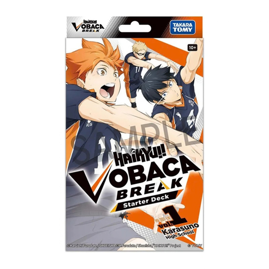 Haikyu!! Vobaca!! Break TCG Karasuno High School Starter Deck TAKARA TOMY