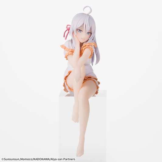 Alya Sometimes Hides Her Feelings in Russian Alya Pajamas PM Perching Figure SEGA