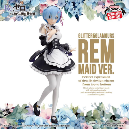 Re:ZERO -Starting Life in Another World- GLITTER&GLAMOURS REM maid ver.BANPRESTO Bandai