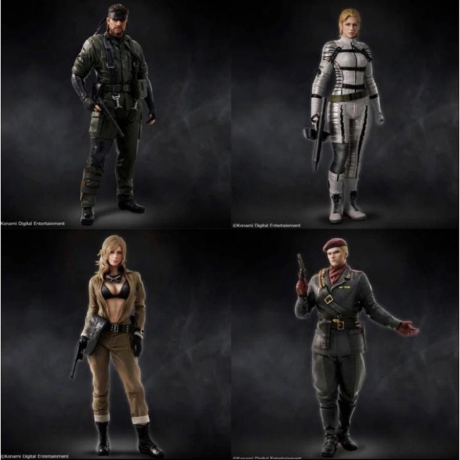 METAL GEAR SOLID Δ: SNAKE EATER figure collection OCELOT Konami Amusement